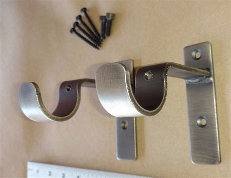 heavy duty curtain brackets